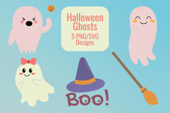 Boo-tiful Ghosts Set