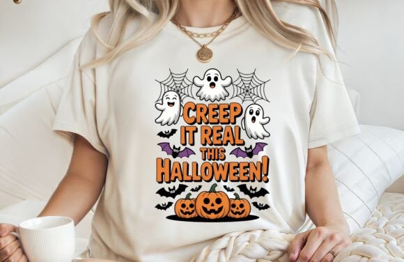 Creep It Real: Halloween Graphics for T-Shirt Designs