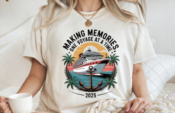 Making Memories Funny Cruise Shirt PNG Graphics