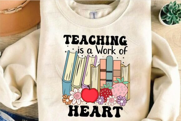 Teaching is a Work of Heart Graphics